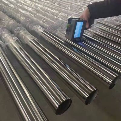 ASTM AISI 304316l أنابيب الفولاذ المقاوم للصدأ 1220mm OD الجلد مرت