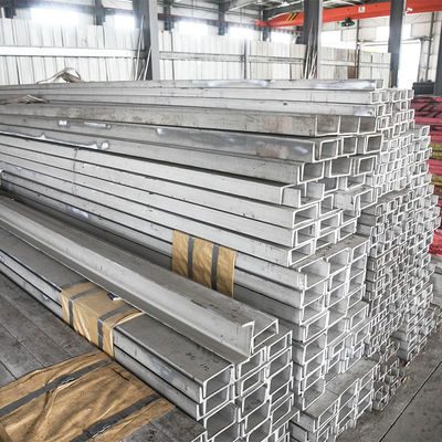 304 الفولاذ المقاوم للصدأ أحجام قناة U مباشرة 6 مم المدرفلة على الساخن