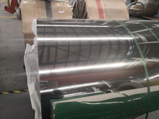 904L BA الانتهاء من الفولاذ المقاوم للصدأ لفة ، 0.5MM SS لفائف الباردة شرائط الصلب المدرفلة
