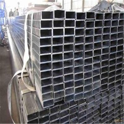 201 البولندية السطح غير القابل للصدأ أنابيب مستطيلة ، أنابيب الصلب الصناعية HL الانتهاء