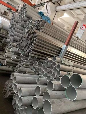ASTM 303310309 أنابيب الفولاذ المقاوم للصدأ الملحومة للتخليل