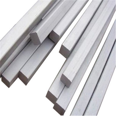 AISI 304316310 حجم متساوٍ 15 × 15 سطح خشن مربع من الفولاذ المقاوم للصدأ