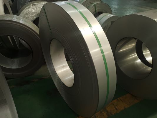 الدقة 304 الفولاذ المقاوم للصدأ قطاع لفائف 0.25mm سطح المرآة المدرفلة على البارد